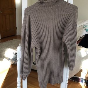 uo jill turtleneck sweater mini dress